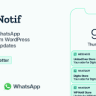 WPNotif: WordPress SMS & WhatsApp Message Notifications