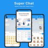 Super Chat - Android Chatting App with Group Chats and Voice/Video Calls - Whatsapp Clone