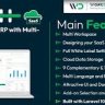 WorkDo Dash SaaS - Open Source ERP with Multi-Workspace