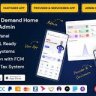 Fixit | Multi Vendor On Demand, Handyman, Home service Flutter App with Admin Complete Solution