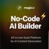 MagicAI - OpenAI Content, Text, Image, Video, Chat, Voice, and Code Generator as SaaS