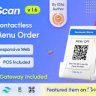 FoodScan - Qr Code Restaurant Menu Maker and Contactless Table Ordering System with Restaurant