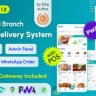 FoodAppi - PWA Food Delivery System and WhatsApp Menu Ordering with Admin Panel , Restaurant PO