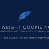 Lightweight Cookie Notice