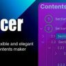 Tocer - table of contents maker WordPress plugin (formerly Fixed Toc)