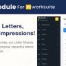 Letter Module for Worksuite CRM