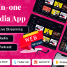 DTTube v1.3.0 - Video-Reels-Podcast-Live Streaming Flutter App