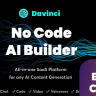 Davinci AI v7.2 - OpenAI Content, Text, Image, Voice, Chat, Code, Transcript, and Video Generator as