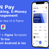 FinPay App- ANDROID + IOS + FIGMA - UI Kit - Flutter