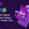 SignalMax - Trading & Forex , Crypto Signal Notifier Subscription based Platform