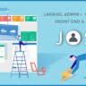 Josh - Laravel Admin Template + Front End + CRUD