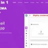 Ruby v1.2.1 - 3 in 1 Mailwizz Modern Customizable Theme with Landing Page