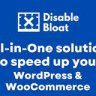 Disable Bloat for WordPress & WooCommerce PRO