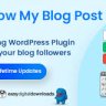 Follow My Blog Post WordPress Plugin