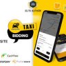Tagxi Super Bidding  - Taxi + Goods Delivery Complete Solution With Bidding Option