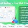 Support System  - Live Web Chat & Client Desk & Ticket Help Desk - nulled