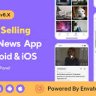 News Hour  - Flutter News App for Android & iOS with Admin Panel