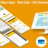 Uber - Lyft - Taxi Cab - On Demand Taxi - Complete Solution